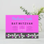Schaffung von Bar Bat Mitzvah Einladung (Stehend Vorderseite)