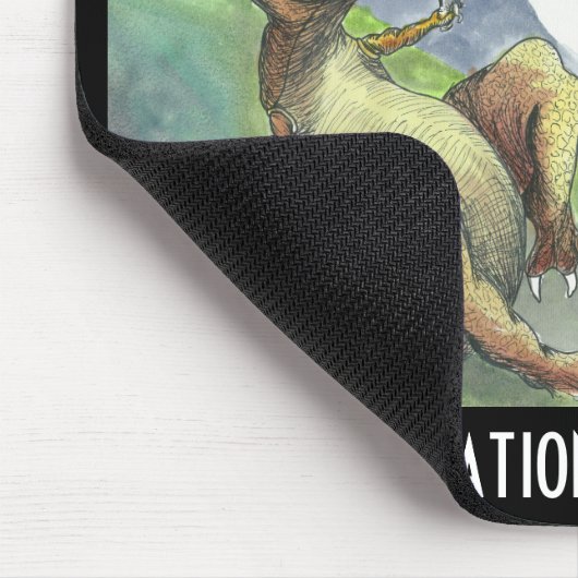 Schaffung von T-Rex Mousepad (Ecke)