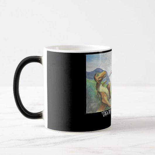 "Schaffung von T-Rex " Verwandlungstasse (Links)
