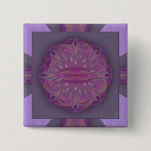 Schaffungs-Mandala Button (Vorderseite)