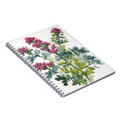 Schafgarbe - Aquarellblumen Notizblock (Rechte Seite)