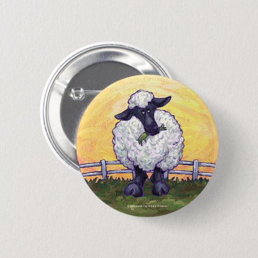 Schafgeschenke und -zubehör button (Vorne & Hinten)