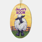 Schafgeschenke und -zubehör keramikornament (Links)