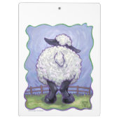 Schafgeschenke und -zubehör klemmbrett (Rückseite)