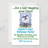 Schafgeschenke und -zubehör magneteinladung (Vorderseite)