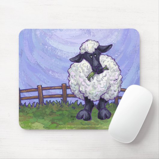 Schafgeschenke und -zubehör mousepad (Mit Mouse)