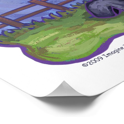 Schafgeschenke und -zubehör poster (Ecke)