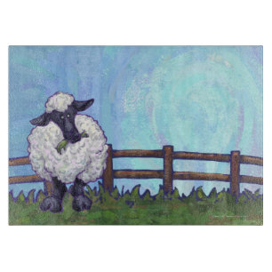 Schafgeschenke und -zubehör schneidebrett