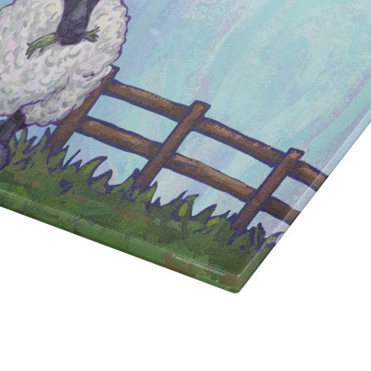 Schafgeschenke und -zubehör schneidebrett (Ecke)