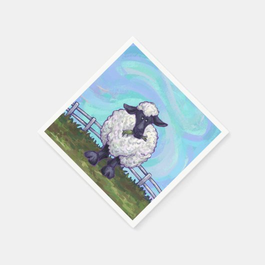 Schafgeschenke und -zubehör serviette (Ecke)