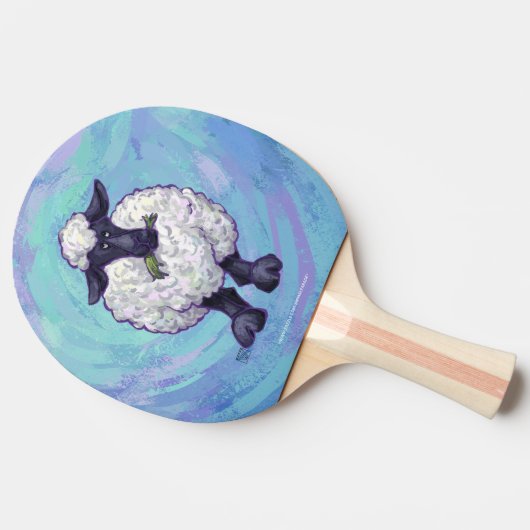 Schafgeschenke und -zubehör tischtennis schläger (Seitenansicht)