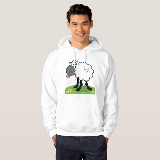 Schafhalterung Hoodie (Vorne ganz)