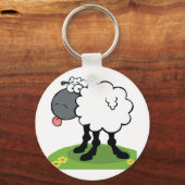 Schafhalterung Schlüsselanhänger (Vorderseite)