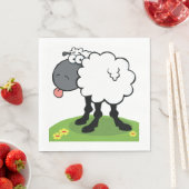 Schafhalterung Serviette (Beispiel)