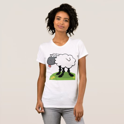 Schafhalterung T-Shirt (Vorne ganz)