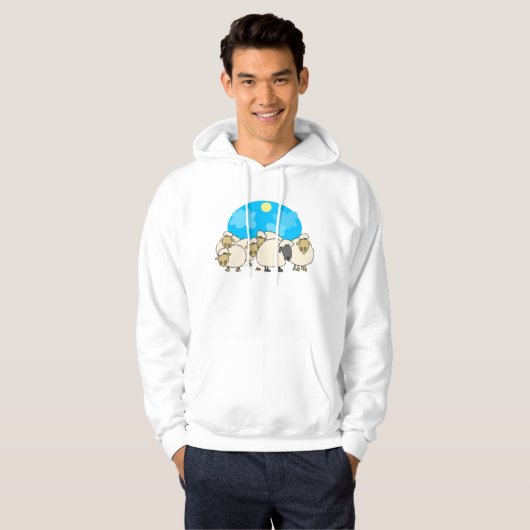 Schafhirten Hoodie (Vorne ganz)