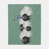 Schafhund Fleece Blanket (Vorderseite)
