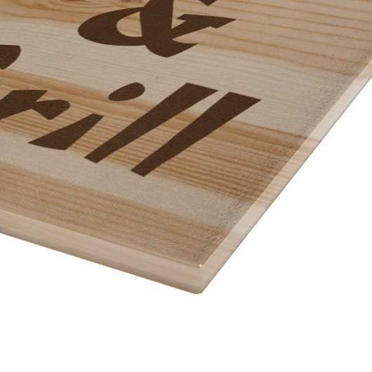 Schafhund Schneidebrett (Ecke)