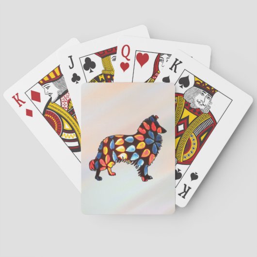 Schafhund - Tränenfallen Spielkarten (Rückseite)