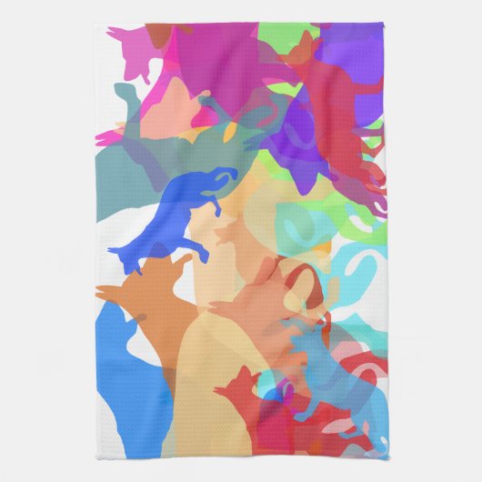 Schafhunde Geschirrtuch (Vertikal)