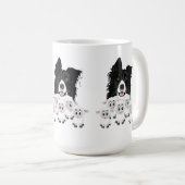 Schafhunde und Schafe Kaffeetasse (VorderseiteRechts)