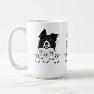 Schafhunde und Schafe Kaffeetasse