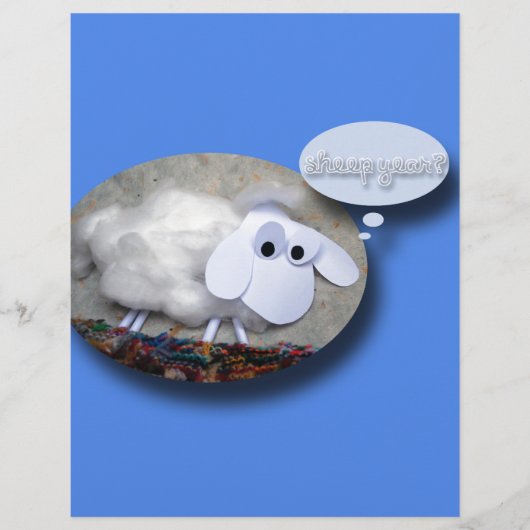 Schafjahr? Chinesisches Neujahrsfest (Vorderseite)