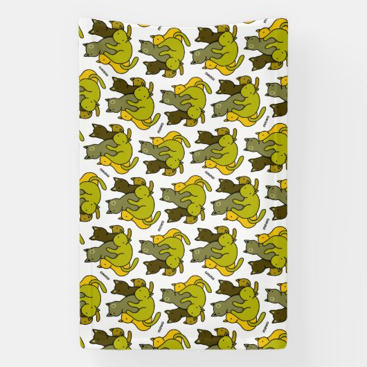 Schafkätzchen Banner (Vertikal)