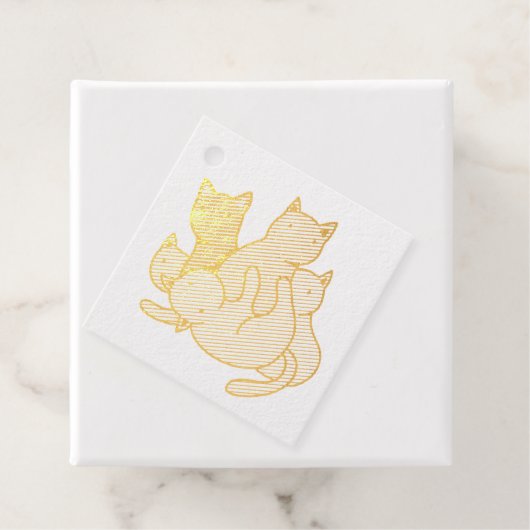 Schafkätzchen Geschenkanhänger (Mit Box)