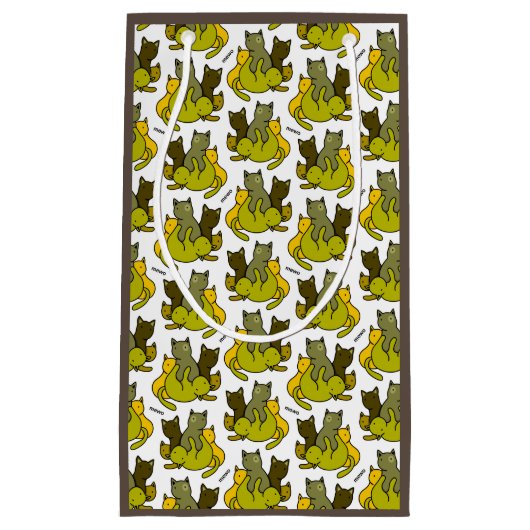 Schafkätzchen Kleine Geschenktüte (Vorderseite)