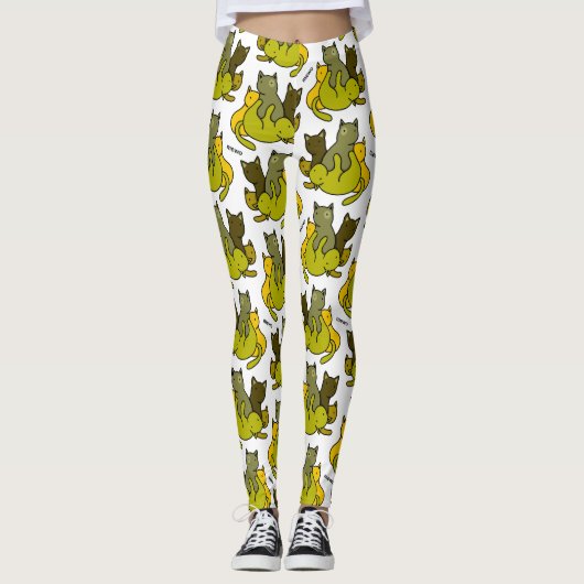 Schafkätzchen Leggings (Vorderseite)