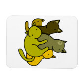 Schafkätzchen Magnet (Horizontal)