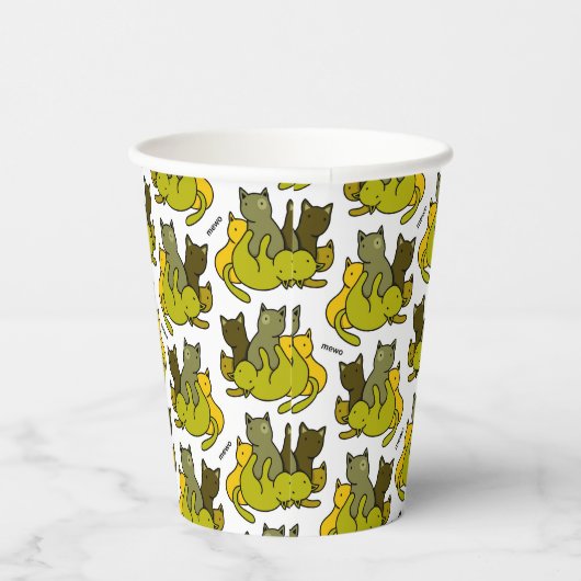 Schafkätzchen Pappbecher (Rechts)