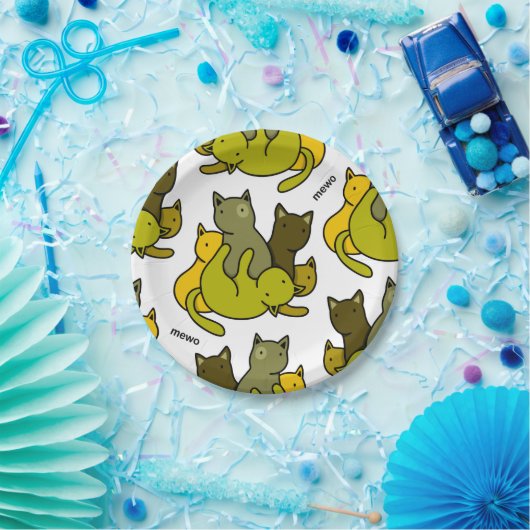 Schafkätzchen Pappteller (Party)