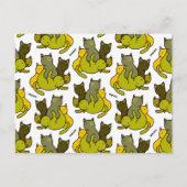 Schafkätzchen Postkarte (Vorderseite)