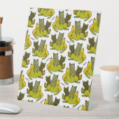 Schafkätzchen Sockelschild (In Situ)