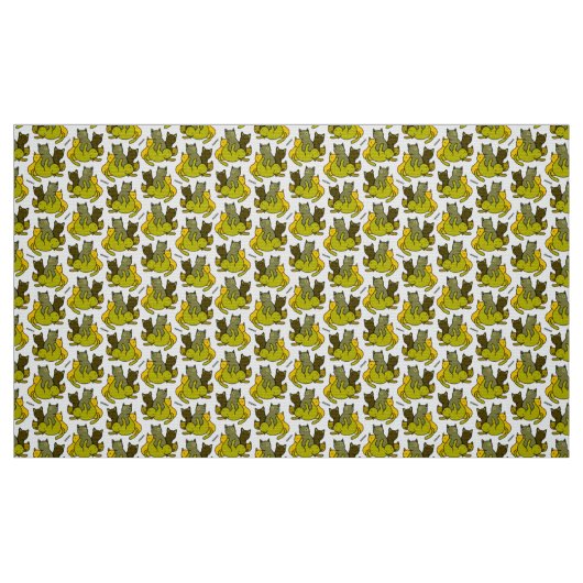 Schafkätzchen Stoff (Fat Quarter (45,7 x 55,9 cm))