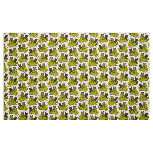 Schafkätzchen Stoff (Fat Quarter (45,7 x 55,9 cm))