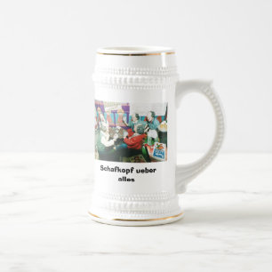 Schafkopf ueber alle bierglas