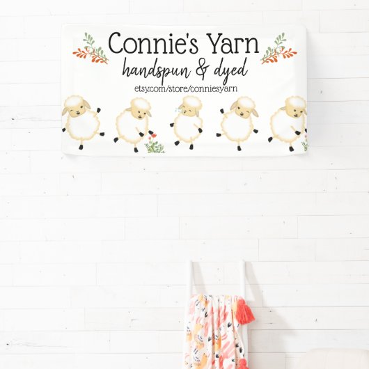 Schaflämmer stricken Häkelhaut, Handwerksshow Banner (InSitu)