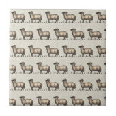 Schaflammfarm Vintag Fliese (Vorderseite)