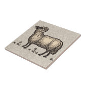 Schaflammfarm Vintag Fliese (Seite)