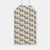 Schaflammfarm Vintag Geschenkanhänger (Rückseite)