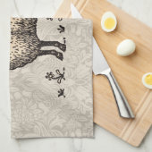 Schaflammfarm Vintag Küchentuch (Viertel Falte)