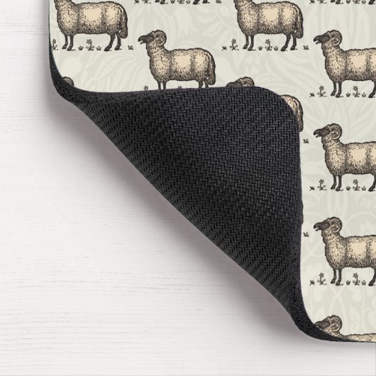 Schaflammfarm Vintag Mousepad (Ecke)
