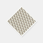 Schaflammfarm Vintag Serviette (Ecke)