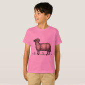 Schaflammfarm Vintag T-Shirt (Vorne ganz)