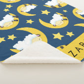 Schafmuster, schlafende Schafe, Mond, Ihr Name Sherpadecke (3/4)