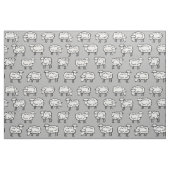 Schafmuster - Schwarz, Weiß und Grau Stoff (Fat Quarter (45,7 x 55,9 cm))