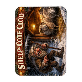 Schafpferch Klumpen Isländischer Weihnachtsmann Po Magnet